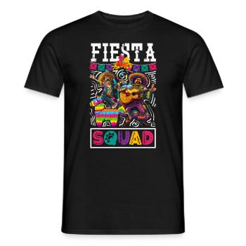 Fiesta mexicaine Cinco De Mayo - T-shirt homme - noir - Devant - AI Model Male 178 light (178cm)