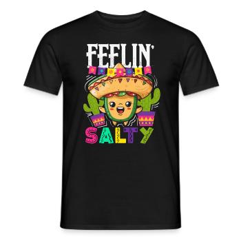 Fiesta mexicaine Cinco De Mayo - T-shirt homme - noir - Devant - AI Model Male 178 light (178cm)