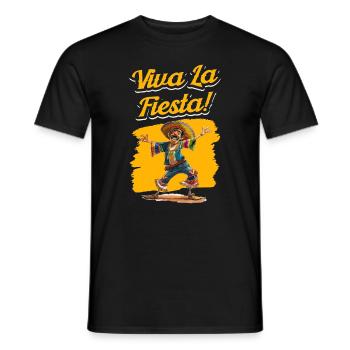 Mexikanische Fiesta Cinco De Mayo - Männer T-Shirt - Schwarz - Vorne - AI Model Male 178 light (178cm)