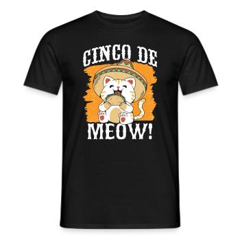 Mexikanische Fiesta Cinco De Mayo - Männer T-Shirt - Schwarz - Vorne - AI Model Male 178 light (178cm)
