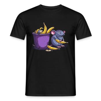 Anti Littering No Environment Recycle - Männer T-Shirt - Schwarz - Vorne - AI Model Male 178 light (178cm)