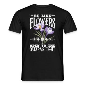 Easter Eostre Pagan Spring - Men's T-Shirt - black - Front - AI Model Male 178 light (178cm)