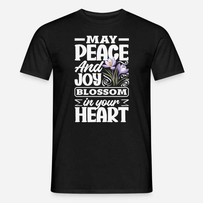 Easter Eostre Pagan Spring - Men's T-Shirt - black