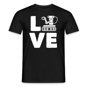 Programmeur de robots robotiques - T-shirt homme - noir - Devant - AI Model Male 178 light (178cm)