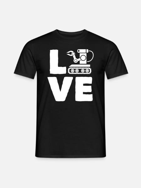 Programmeur de robots robotiques - T-shirt homme - noir
