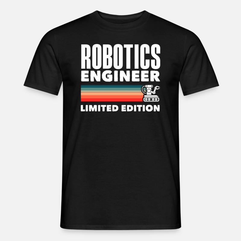 Robotics Robot Programmer - Men's T-Shirt - black