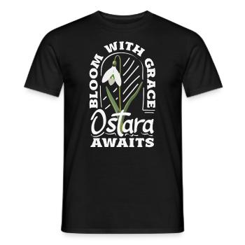 Easter Eostre Pagan Spring - Men's T-Shirt - black - Front - AI Model Male 178 light (178cm)