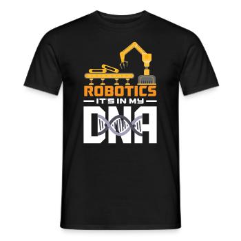Programmeur de robots robotiques - T-shirt homme - noir - Devant - AI Model Male 178 light (178cm)