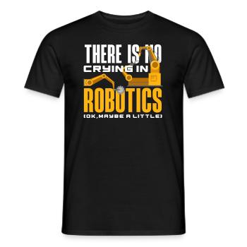 Programmeur de robots robotiques - T-shirt homme - noir - Devant - AI Model Male 178 light (178cm)