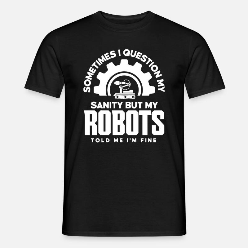 Robotics Robot Programmer - Men's T-shirt - black