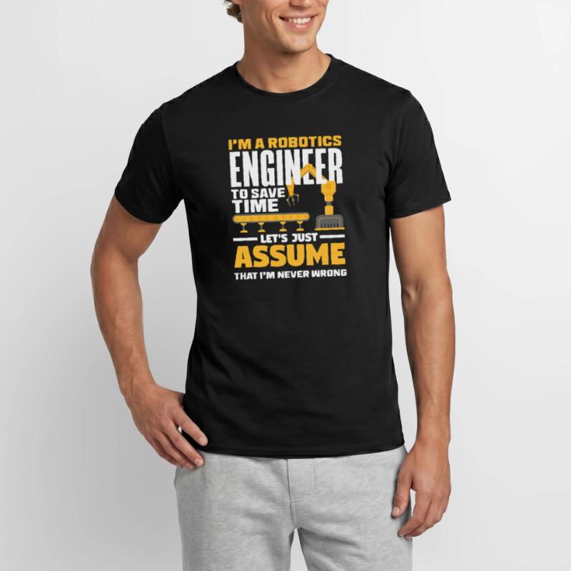 Robotics Robot Programmer Men's T-Shirt