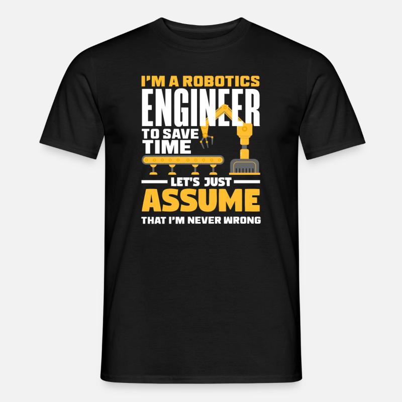 Robotics Robot Programmer - Men's T-shirt - black