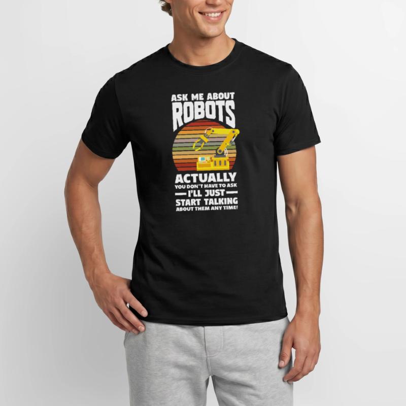 Robotics Robot Programmer Men's T-Shirt