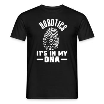 Programmeur de robots robotiques - T-shirt homme - noir - Devant - AI Model Male 178 light (178cm)