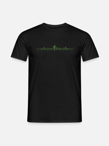 Jardinage de l’agriculture micro-verte - T-shirt homme - noir
