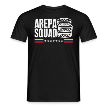 Arepas Colombian Venezuela Food - Men's T-Shirt - black - Front - AI Model Male 178 light (178cm)
