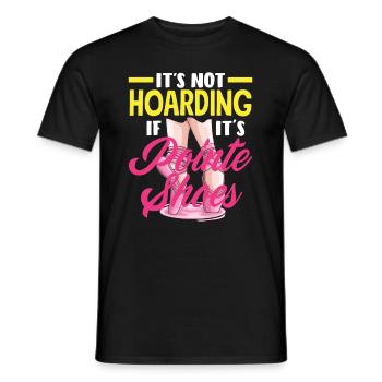 Süßes Ballerina Ballettänzerin Geschenk - Männer T-Shirt - Schwarz - Vorne - AI Model Male 178 light (178cm)