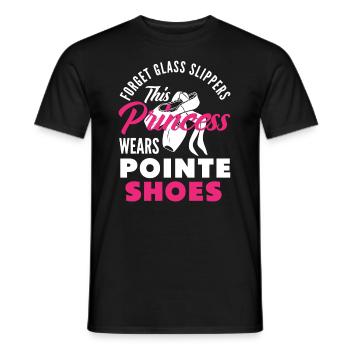 Süßes Ballerina Ballettänzerin Geschenk - Männer T-Shirt - Schwarz - Vorne - AI Model Male 178 light (178cm)
