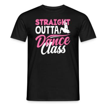 Süßes Ballerina Ballettänzerin Geschenk - Männer T-Shirt - Schwarz - Vorne - AI Model Male 178 light (178cm)