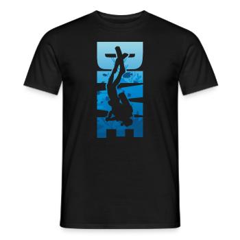 dive - T-shirt homme - noir - Devant - AI Model Male 178 light (178cm)
