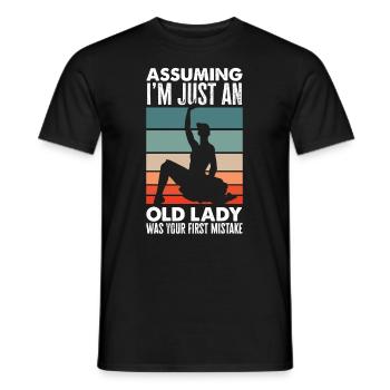 Süßes Ballerina Ballettänzerin Geschenk - Männer T-Shirt - Schwarz - Vorne - AI Model Male 178 light (178cm)