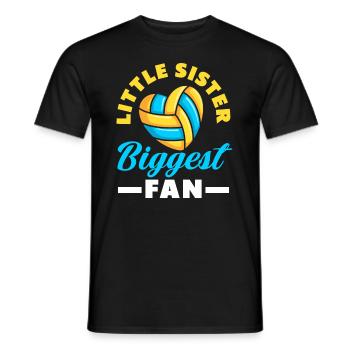 Lustiges Volleyball Geschenk - Männer T-Shirt - Schwarz - Vorne - AI Model Male 178 light (178cm)