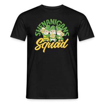 Funny Irishman Ireland Gift - Men's T-Shirt - black - Front - AI Model Male 178 light (178cm)