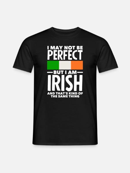 Funny Irishman Ireland Gift - Men's T-Shirt - black