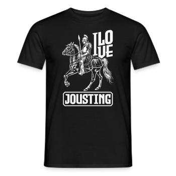 Festival de l’épée médiévale - T-shirt homme - noir - Devant - AI Model Male 178 light (178cm)