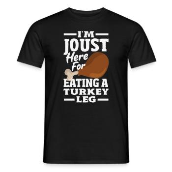 Festival de l’épée médiévale - T-shirt homme - noir - Devant - AI Model Male 178 light (178cm)