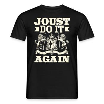 Festival de l’épée médiévale - T-shirt homme - noir - Devant - AI Model Male 178 light (178cm)