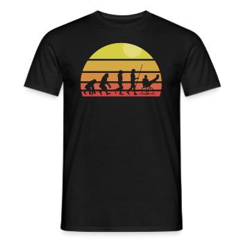 Calisthenics Training Fitness Workout - Men's T-Shirt - black - Front - AI Model Male 178 light (178cm)