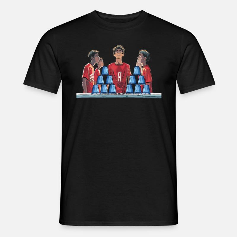 Stapeln Von Bechern Speed Stacker - Männer T-Shirt - Schwarz