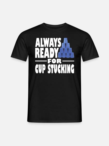Stacking Cups Speed Stacker - Men's T-Shirt - black