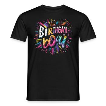 It's my birthgay birth-gay lgbt gay - Men's T-Shirt - black - Front - AI Model Male 178 light (178cm)