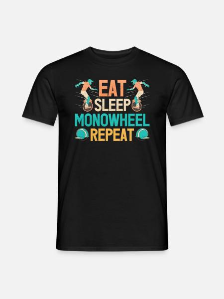 Euc E-unicycle Electric Unicycle - Men's T-Shirt - black