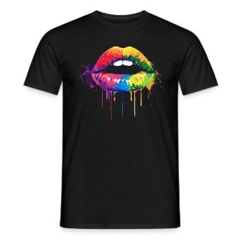 Anniversaire Naissancegay Naissance-gay Gay Gay - T-shirt homme - noir - Devant - AI Model Male 178 light (178cm)