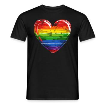 Geburtstag Birthgay Birth-gay Lgbt Gay - Männer T-Shirt - Schwarz - Vorne - AI Model Male 178 light (178cm)