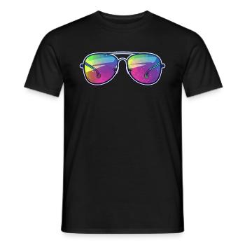 Anniversaire Naissancegay Naissance-gay Gay Gay - T-shirt homme - noir - Devant - AI Model Male 178 light (178cm)