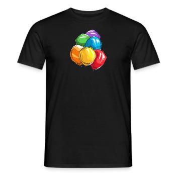 Anniversaire Naissancegay Naissance-gay Gay Gay - T-shirt homme - noir - Devant - AI Model Male 178 light (178cm)