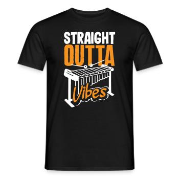 Vibraphon-musikinstrument - Männer T-Shirt - Schwarz - Vorne - AI Model Male 178 light (178cm)