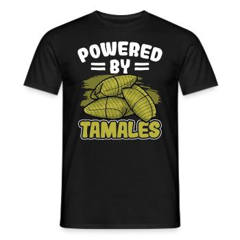 Cuisine mexicaine Tamale - T-shirt homme - noir - Devant - AI Model Male 178 light (178cm)