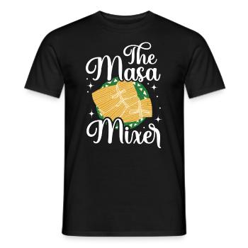 Cuisine mexicaine Tamale - T-shirt homme - noir - Devant - AI Model Male 178 light (178cm)
