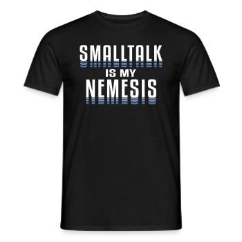 Intj personality: Introverts - Men's T-Shirt - black - Front - AI Model Male 178 light (178cm)