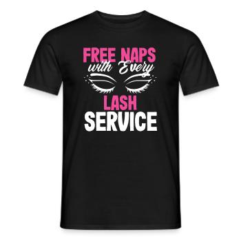 Hautpflege Kosmetikerin Kosmetik - Männer T-Shirt - Schwarz - Vorne - AI Model Male 178 light (178cm)