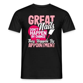 Hautpflege Kosmetikerin Kosmetik - Männer T-Shirt - Schwarz - Vorne - AI Model Male 178 light (178cm)