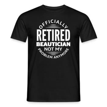 Hautpflege Kosmetikerin Kosmetik - Männer T-Shirt - Schwarz - Vorne - AI Model Male 178 light (178cm)