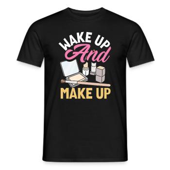 Hautpflege Kosmetikerin Kosmetik - Männer T-Shirt - Schwarz - Vorne - AI Model Male 178 light (178cm)