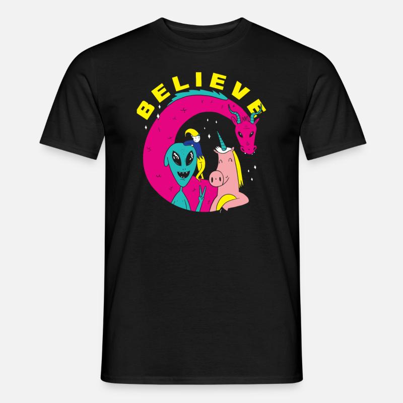 Drôle de cadeau extraterrestre extraterrestre - T-shirt homme - noir