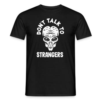Drôle de cadeau extraterrestre extraterrestre - T-shirt homme - noir - Devant - AI Model Male 178 light (178cm)